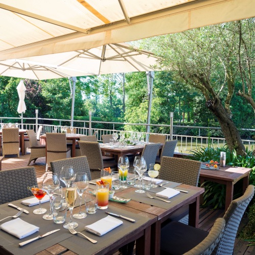 la terrasse sur la vilaine