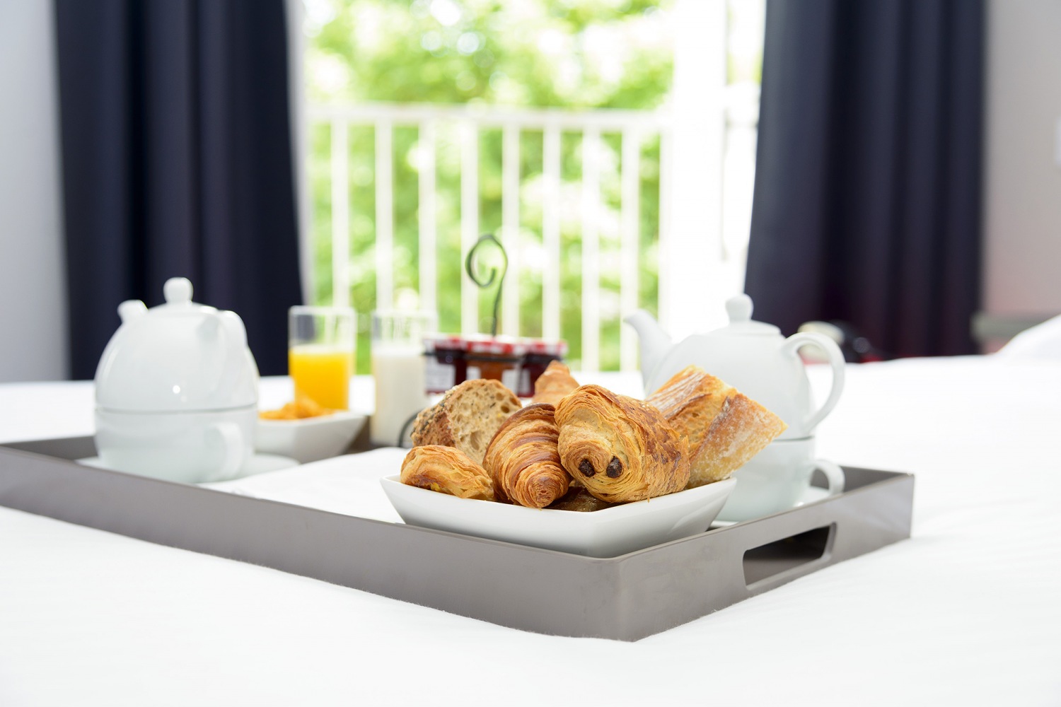 Petit déjeuner en chambre